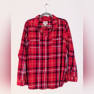 OLD NAVY Plaid women's flannel shirt - size XL